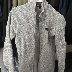Patagonia Gray Full-Zip Jacket